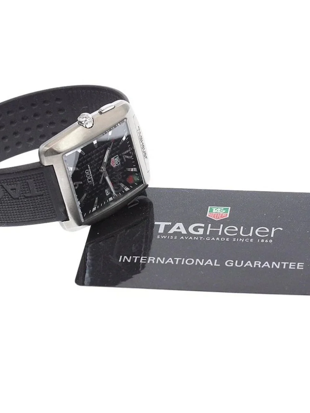 TAG HEUER Professional Sports Golf WAE1111-0 Tiger woods Quartz Men's_969921